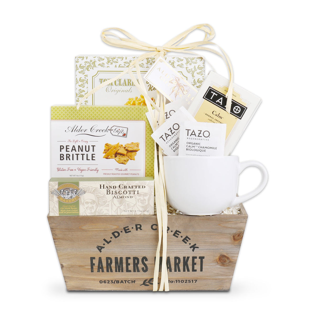 Steep & Savor: Tea and Treats Gift Crate