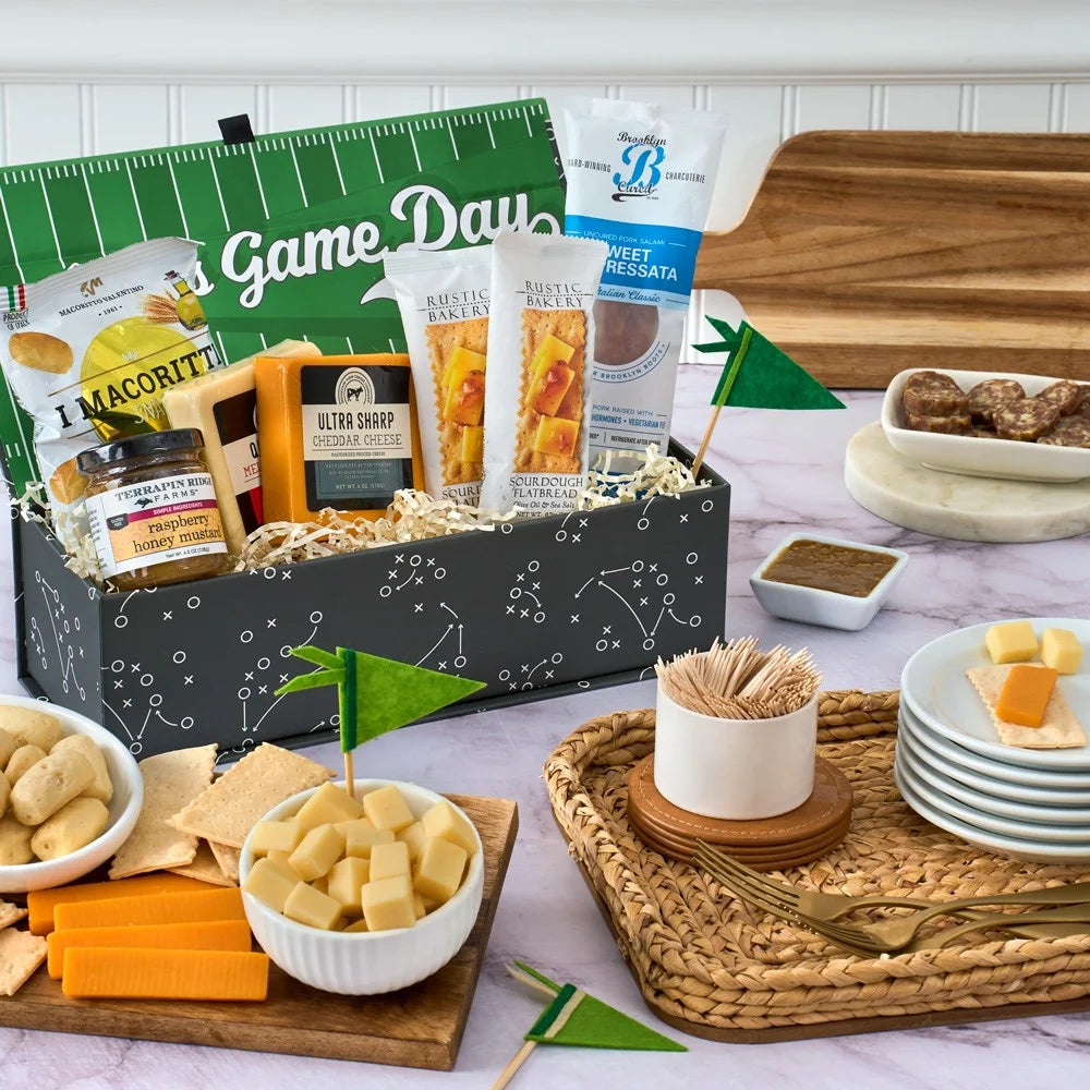 It's Game Day Meat and Cheese Gift