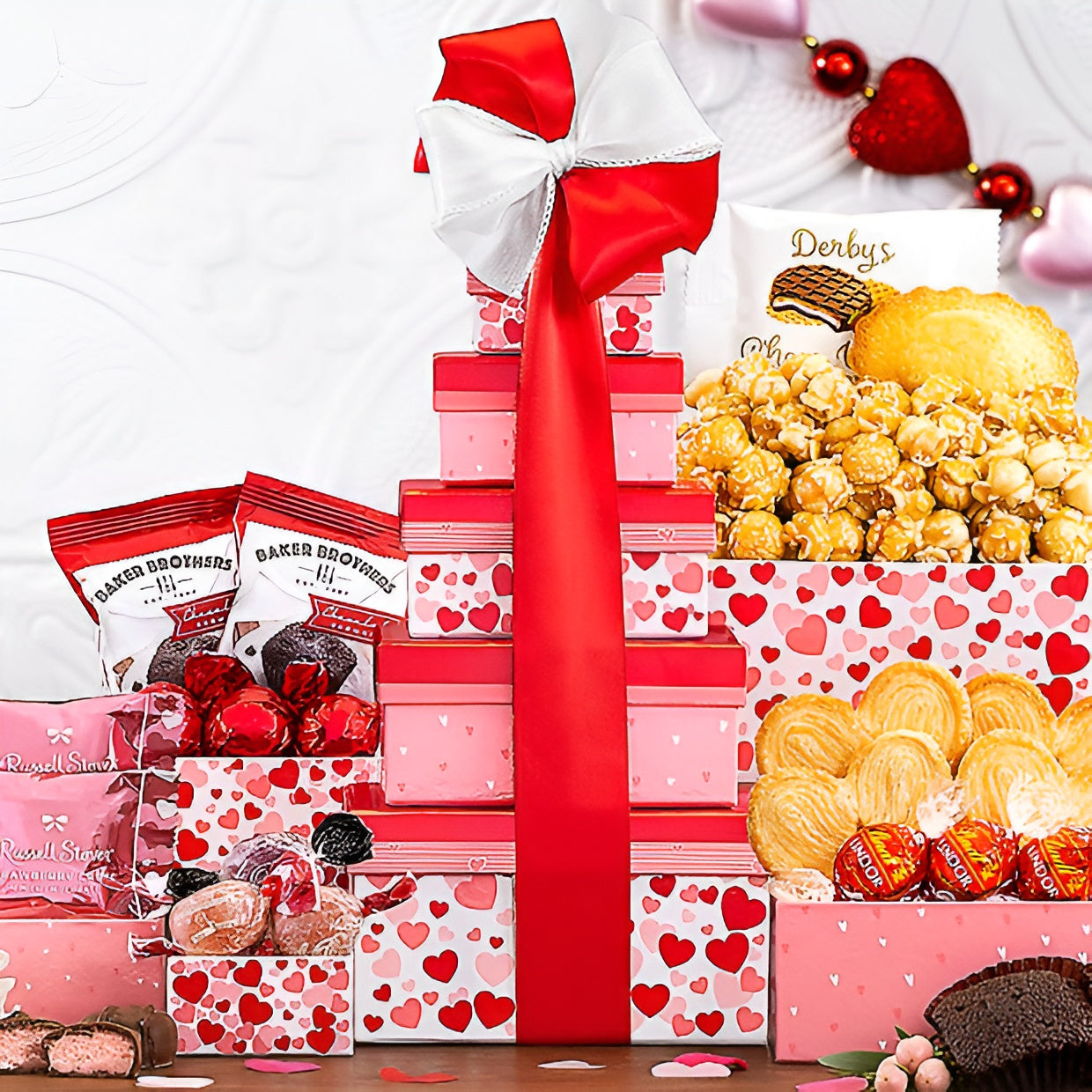 Tower of Hearts: Valentine's Day Gift Tower