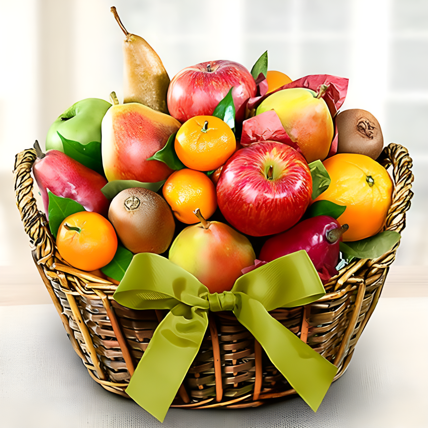 Organic Collection: Fruit Gift Basket
