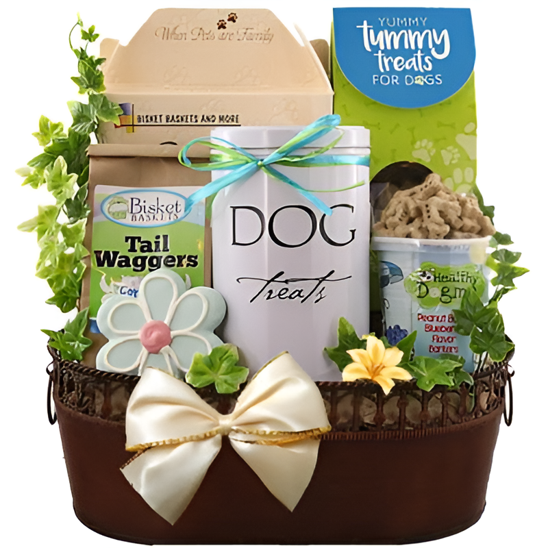 Sophisticated Dog Gift Basket