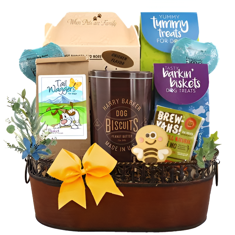 Biscuits and Bones Dog Gift