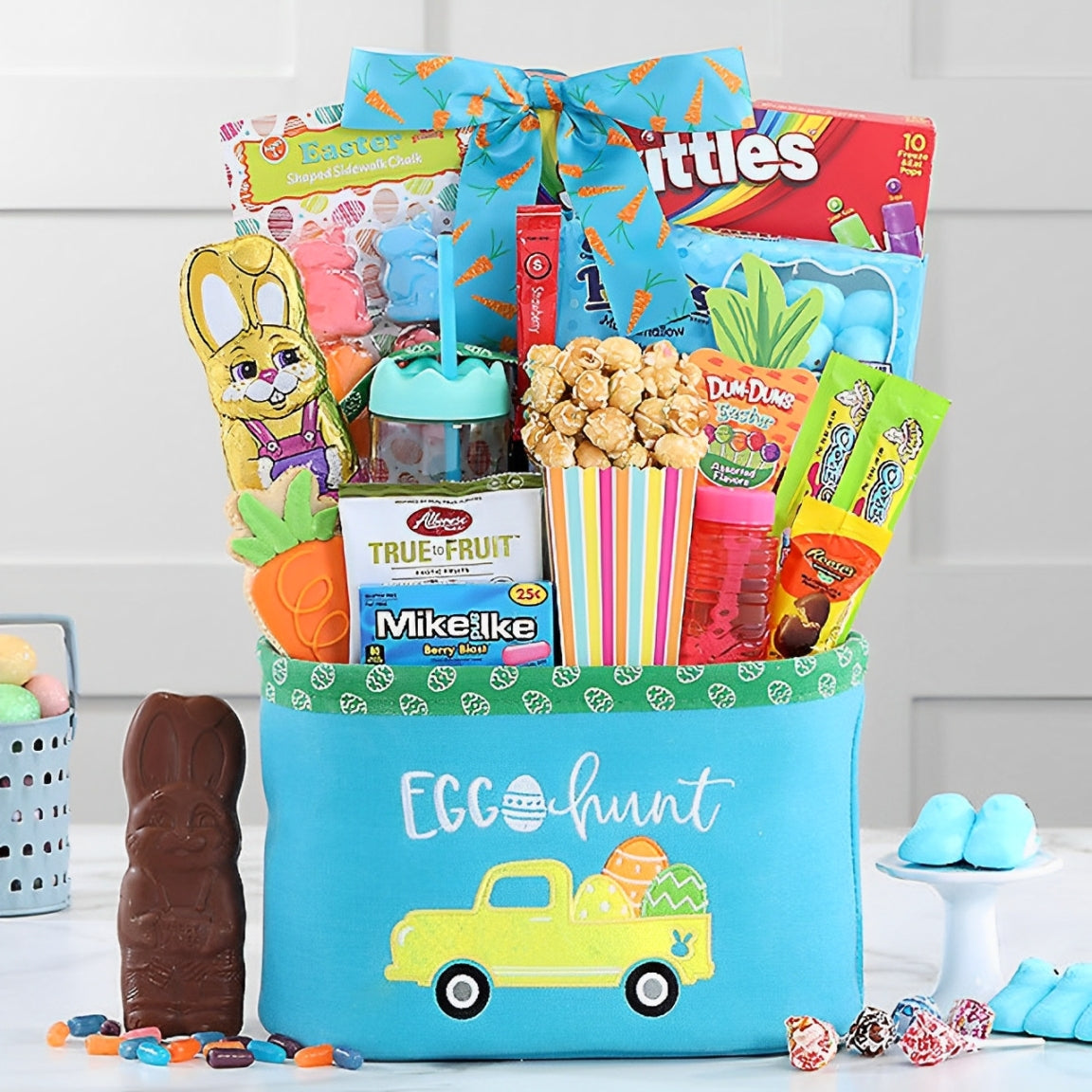 Egg Hunt Sweets: Easter Gift Basket