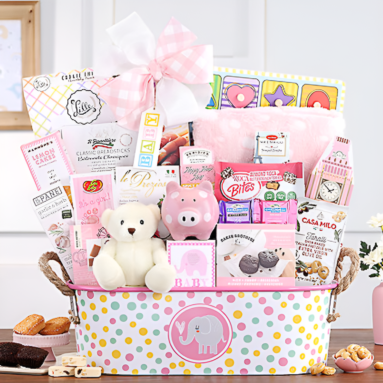 Ultimate Baby: Baby Girl Gift Basket