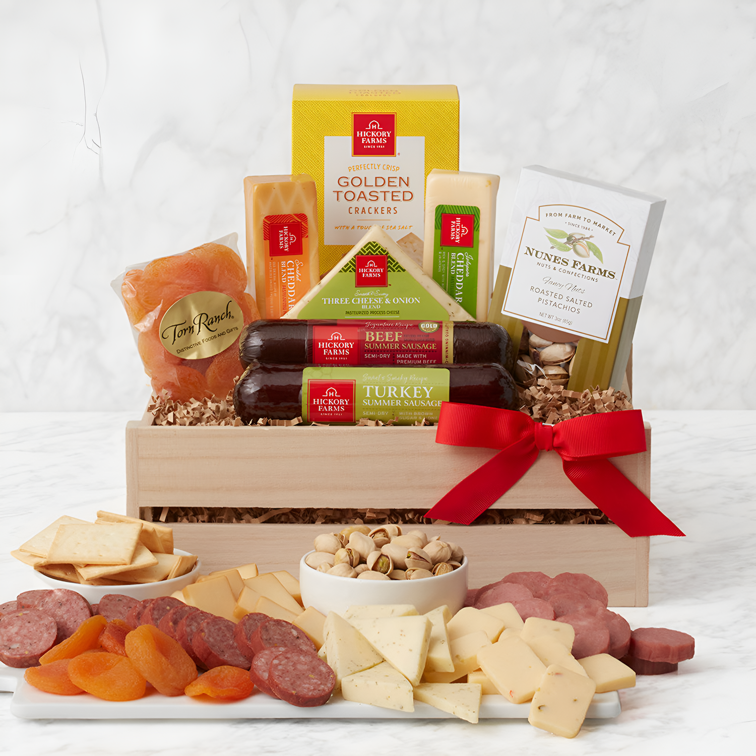 Meat and Cheese Gift Baskets