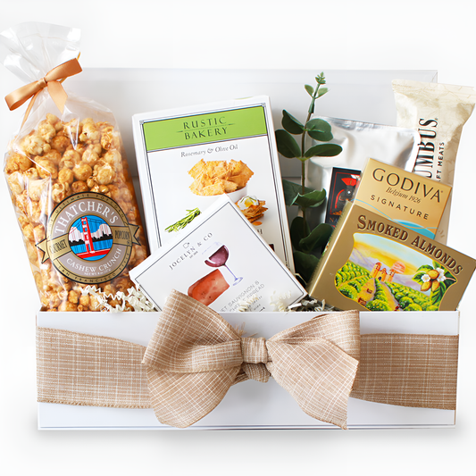 Snack Attack: Gourmet Treats Gift Box
