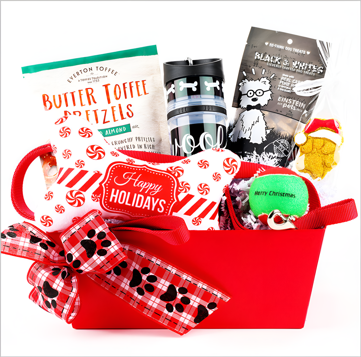 Winter Walks: Holiday Dog Gift Basket