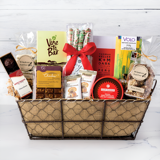 Chocolate Affair: Artisan Sweets Gift Basket