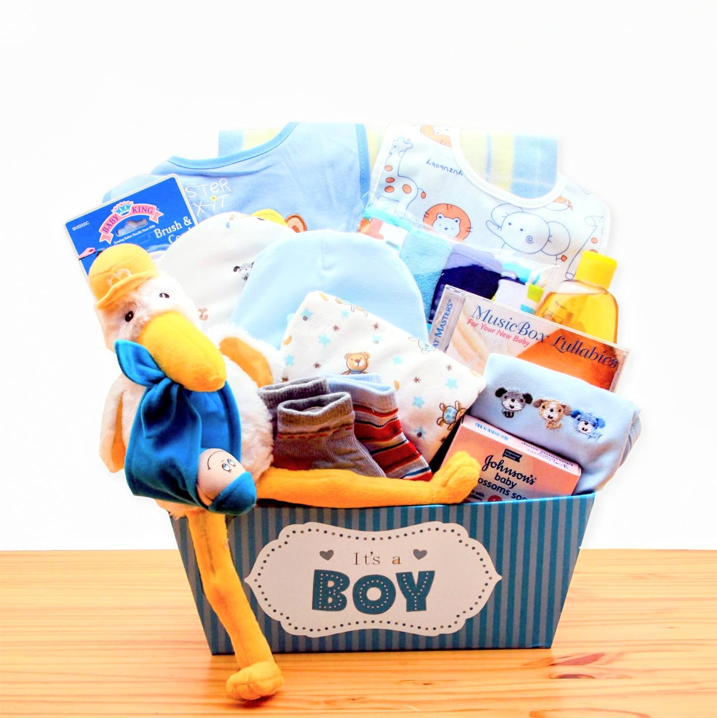 A Special Delivery New Baby Gift Basket