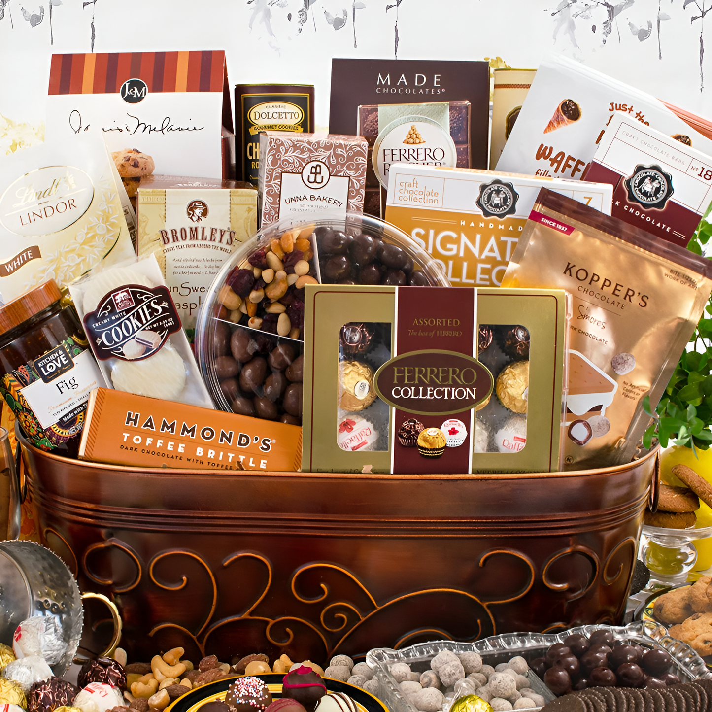 Chocolate Lover's Dream: Chocolate & Gourmet Gift Basket