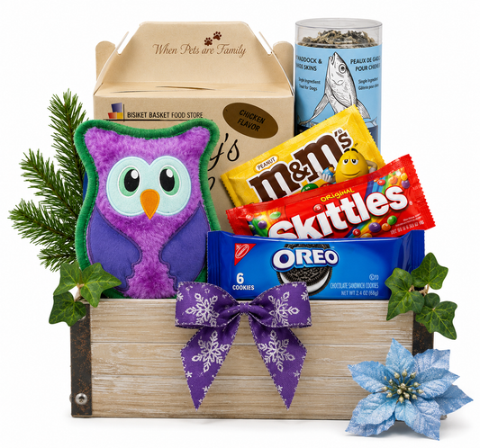 Holiday Hoot & Howl: Dog & Owner Gift Basket