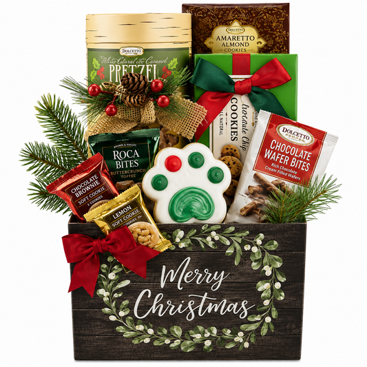 Christmas Treats & Paw Prints: Dog & Owner Holiday Gift