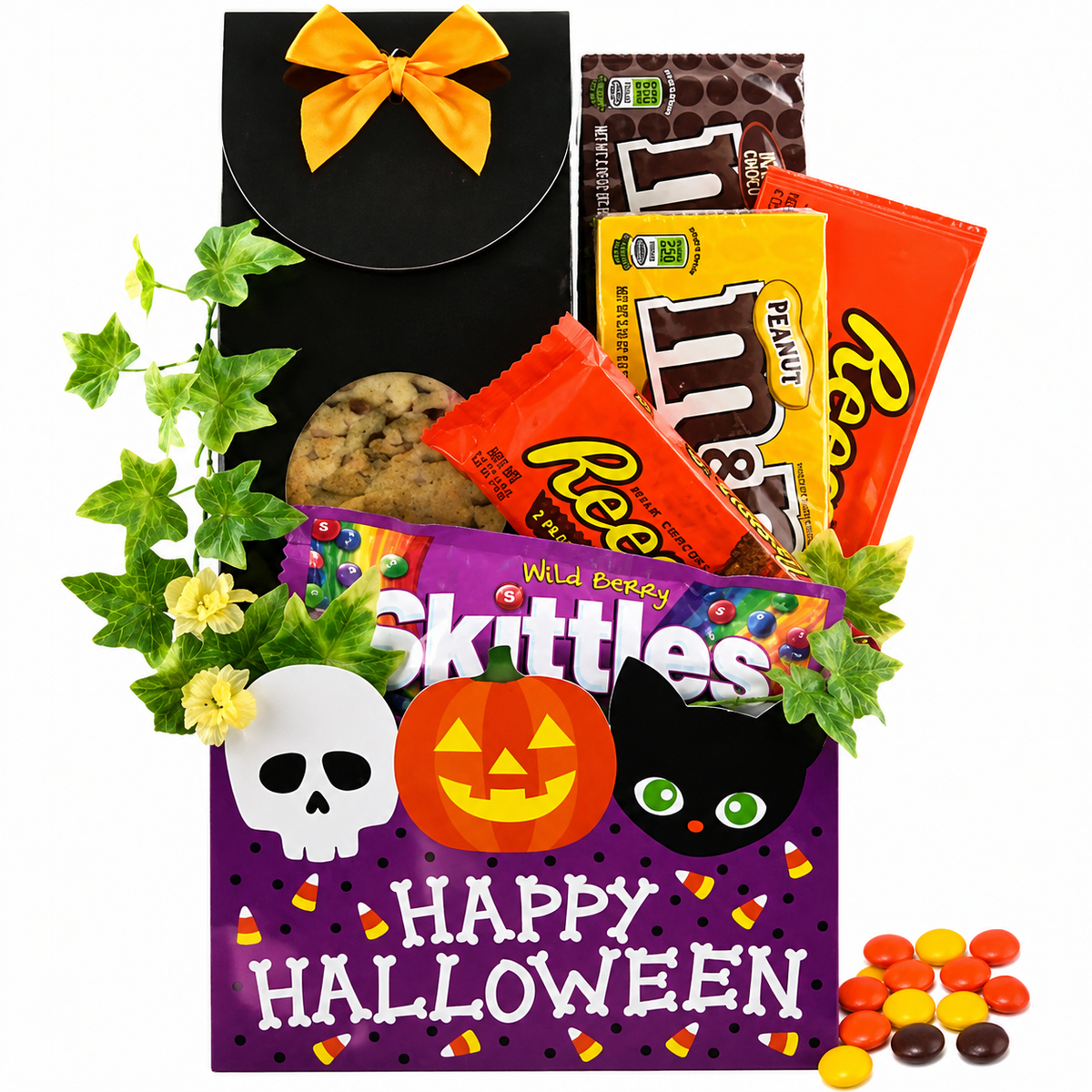 Spooky Treats Dog & Owner Gift: Halloween Treat Basket
