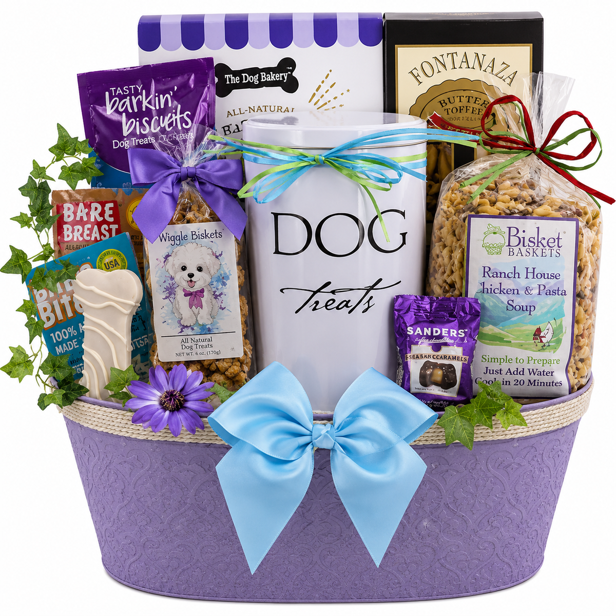 Forever Sidekicks: Dog & Owner Gourmet Gift Basket