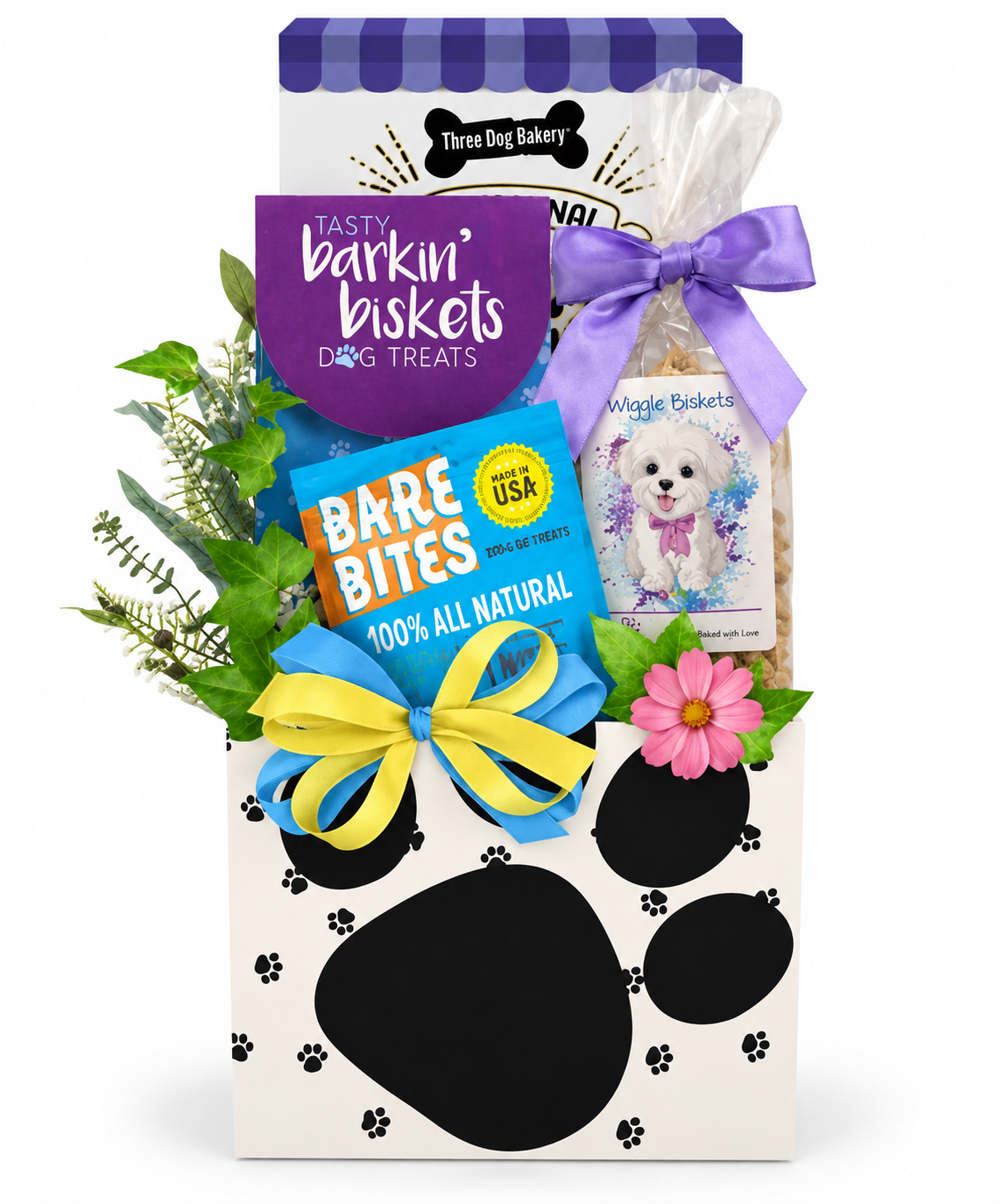 Hoppy Tails: Easter Dog Treat Gift
