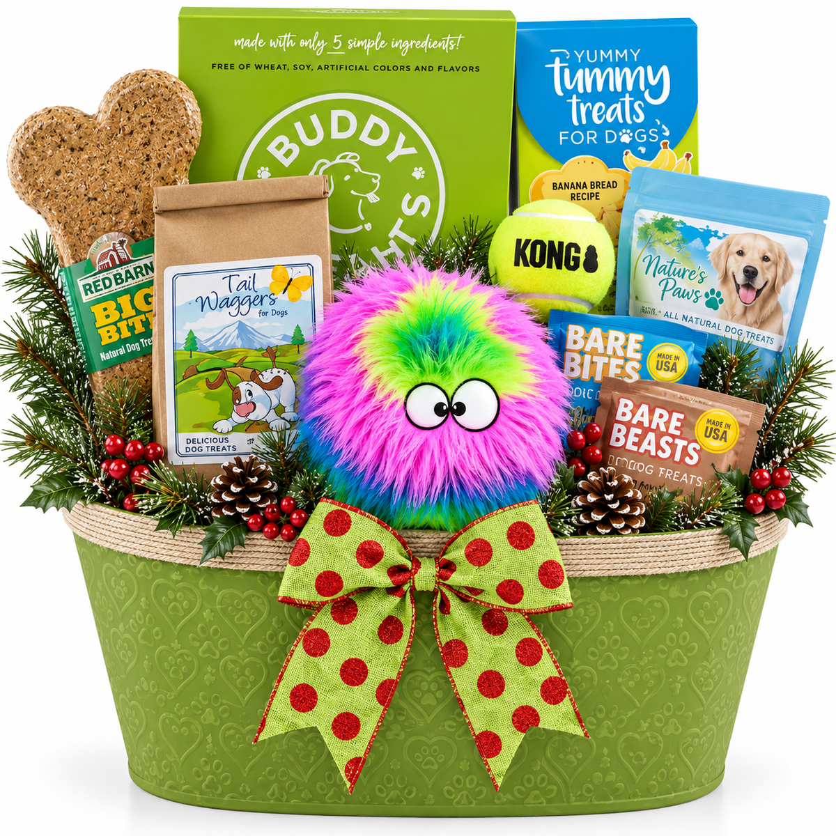 Pawty All the Way: Christmas Dog Treat & Toy Gift