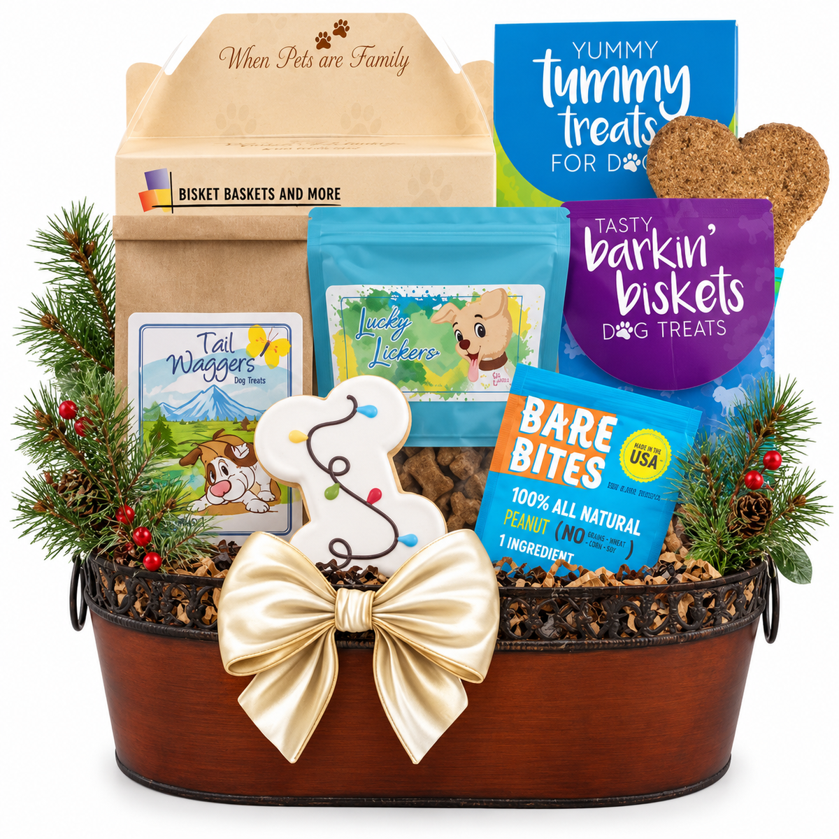 Christmas Biscuit Bonanza: Gourmet Dog Treat Gift