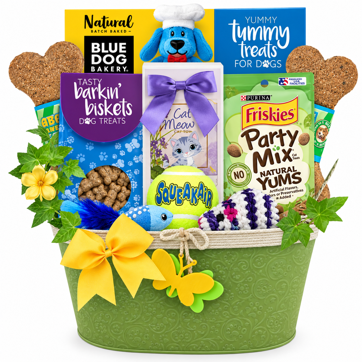 Fur Family Favorites: Dog & Cat Gift Basket