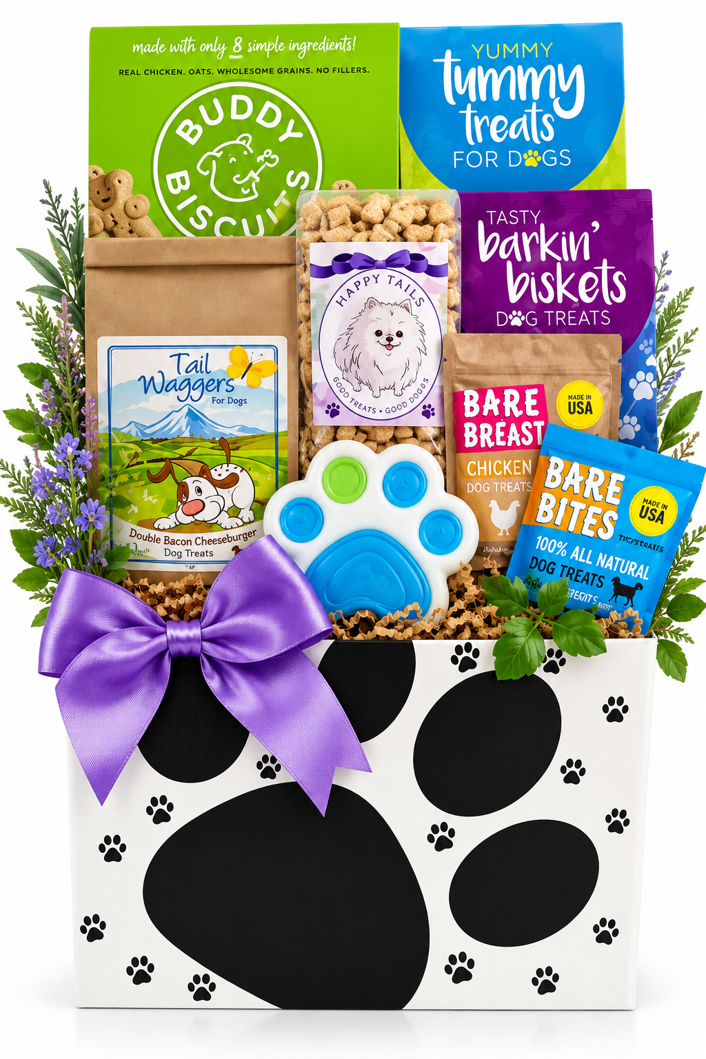 Biscuit Bliss: Deluxe Dog Treat Gift