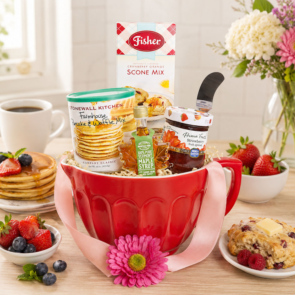 Homemade Morning Baking Gift Basket