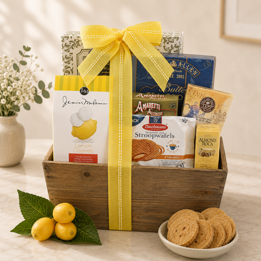 A Little Zest: Lemon Cookies & Tea Gift Tote