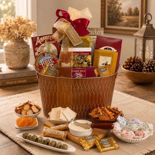 A Little Something: Gourmet Gift Basket