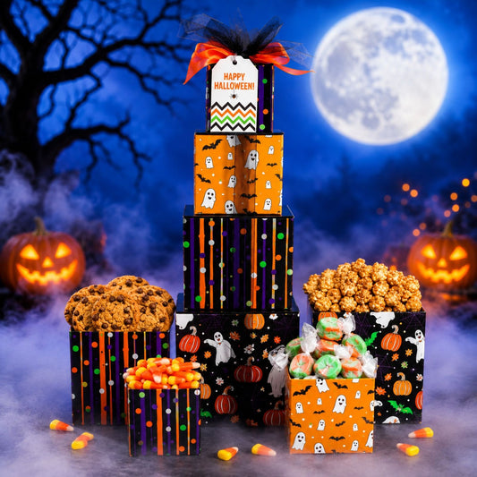 Trick or Treat Yourself: Halloween Gift Tower