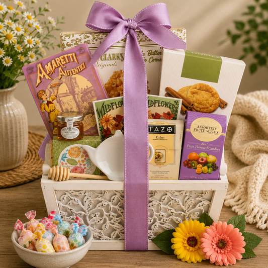 Tea & Blooms: Garden-Inspired Gift Basket