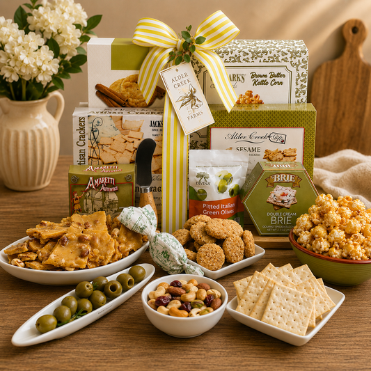 The Grazing Board: Savory & Sweet Charcuterie Gift