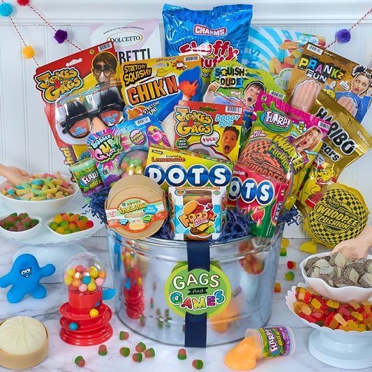 Deluxe Gags & Games Candy & Toy Bucket
