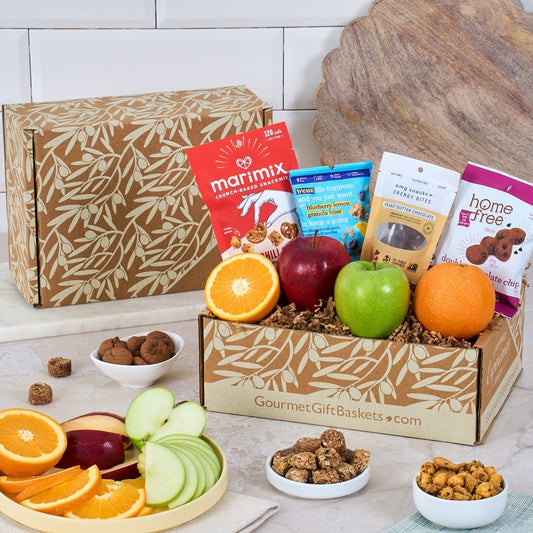 Fresh & Gluten-Free: Fruit and Snack Gift Box