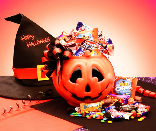 Tricks or Treats Halloween Goodies Pail