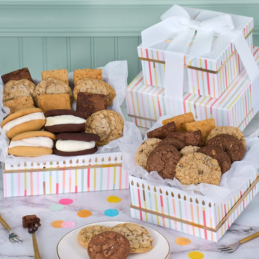 Happy Birthday Bakery Gift Tower - Large