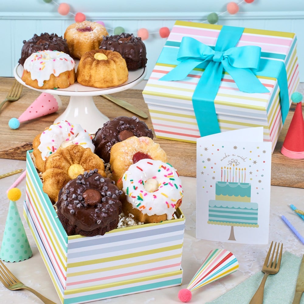 Birthday Bundt Bash: Mini Cake Assortment