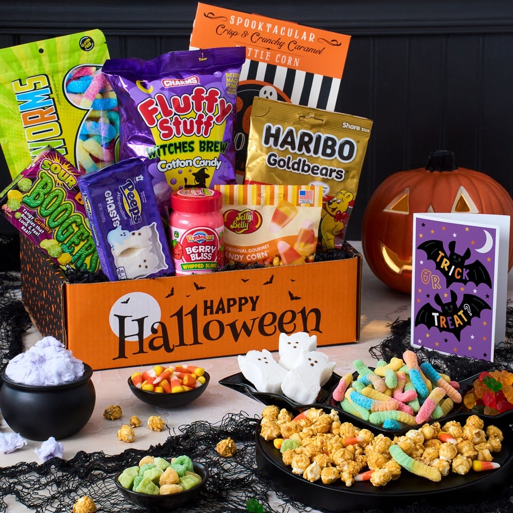 Ghoulish Goodies: Halloween Candy & Fun Care Package