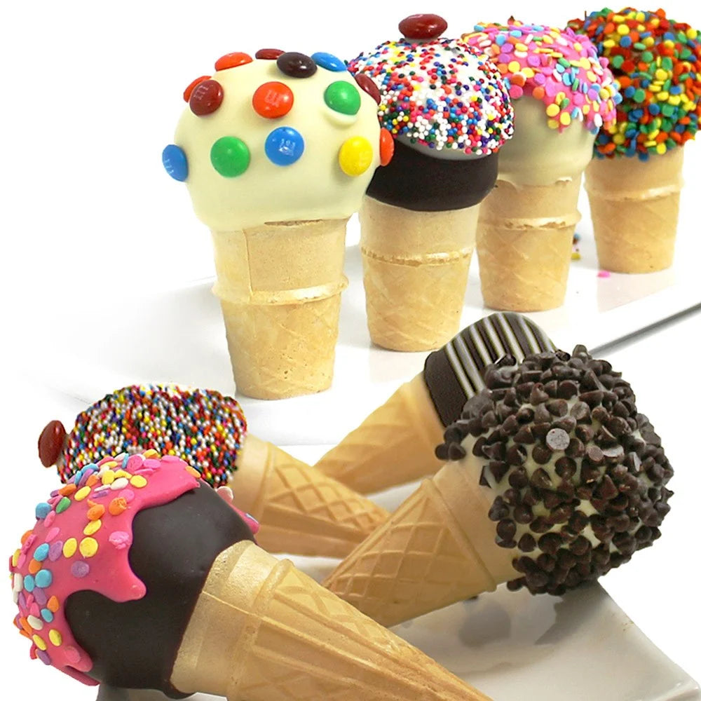 Ice Cream Cone Cake Pops