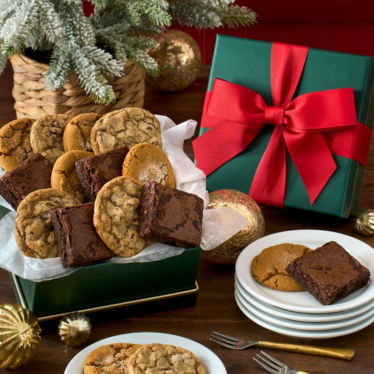 'Tis The Season Cookie and Brownie Bakery Gift Box - Small