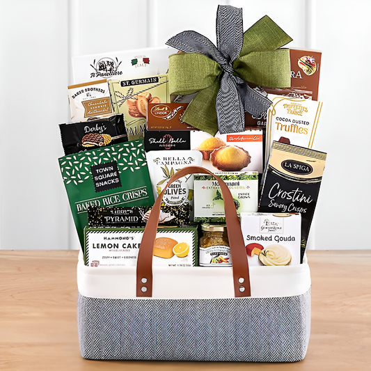 The Good Stuff: Gourmet Sweet & Savory Gift Basket