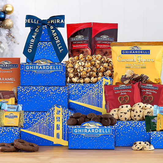 Ghirardelli Deluxe: Gourmet Gift Tower