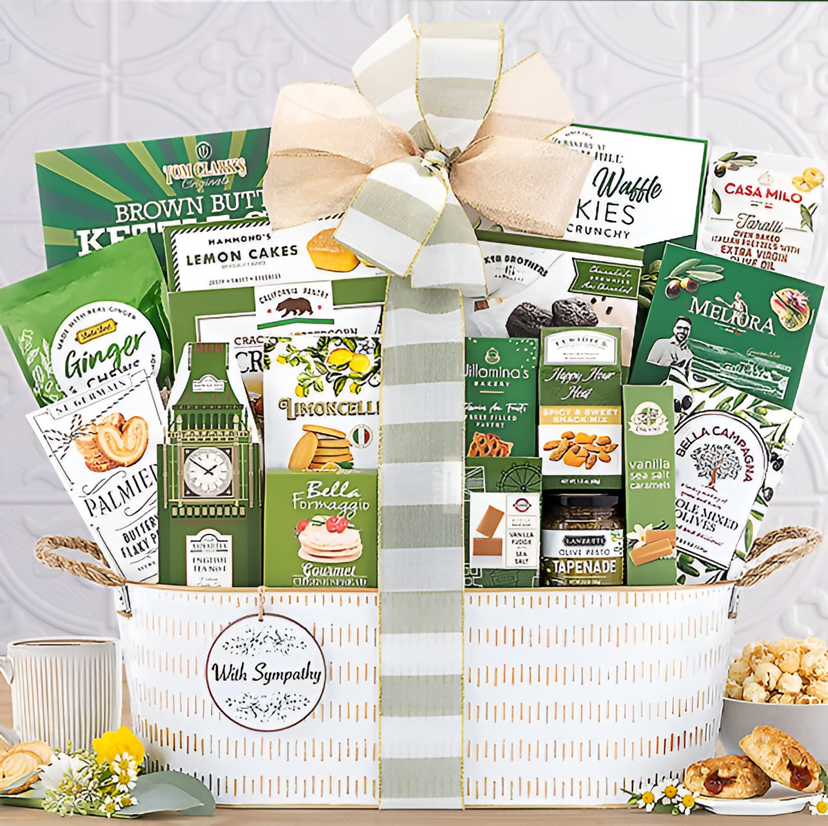 Thinking of You: Sympathy & Comfort Gift Basket