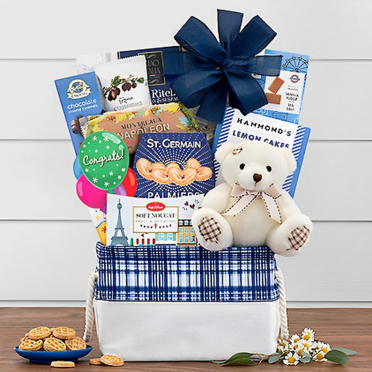 Bear Hugs: Congratulations Gift Basket