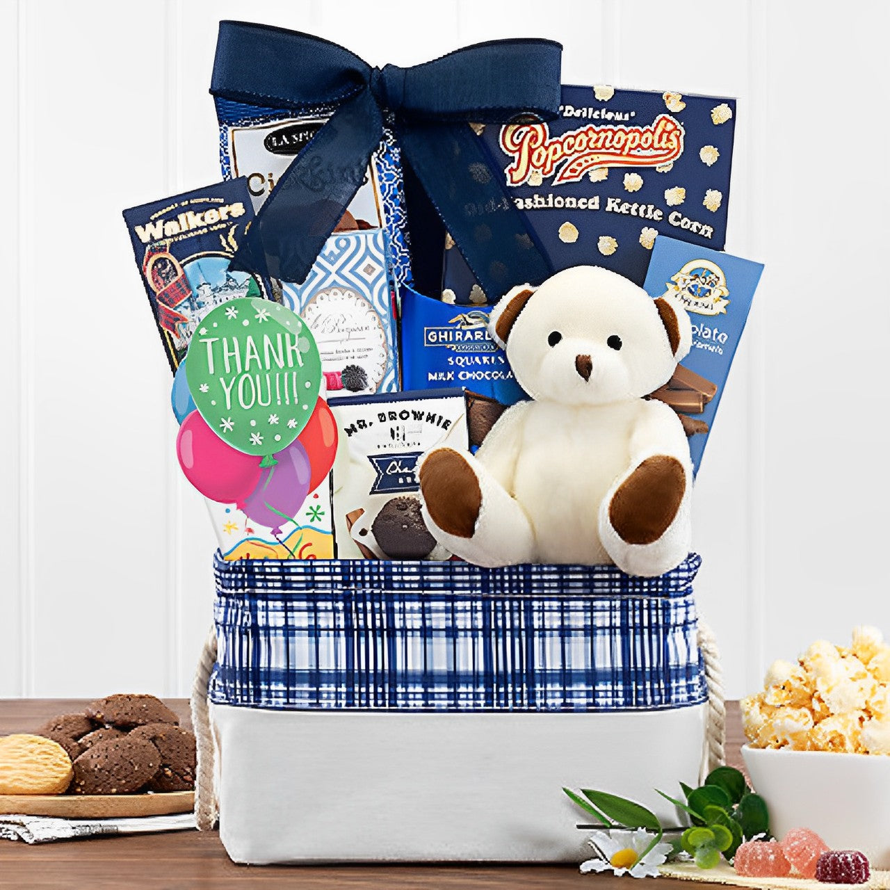 Bear Hugs: Thank You Gift Basket