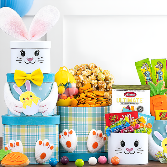 Easter Bunny Surprise: Easter Gift Tower
