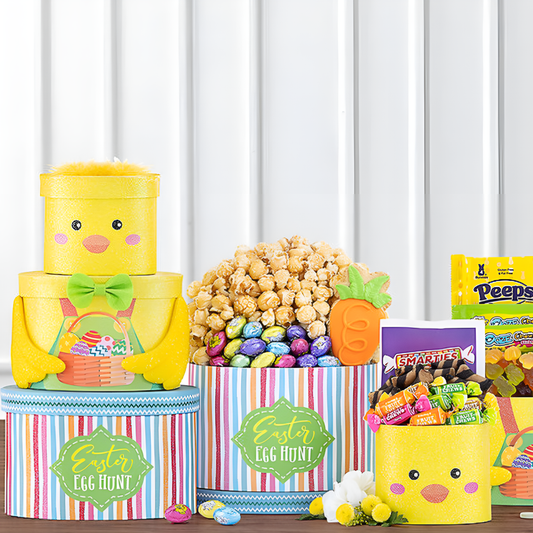 Easter Chick: Easter Gift Tower