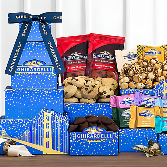 Ghirardelli Chocolate: Gourmet Gift Tower