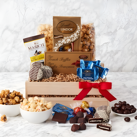 Crunch Time: Sweet Snacks Gift Crate