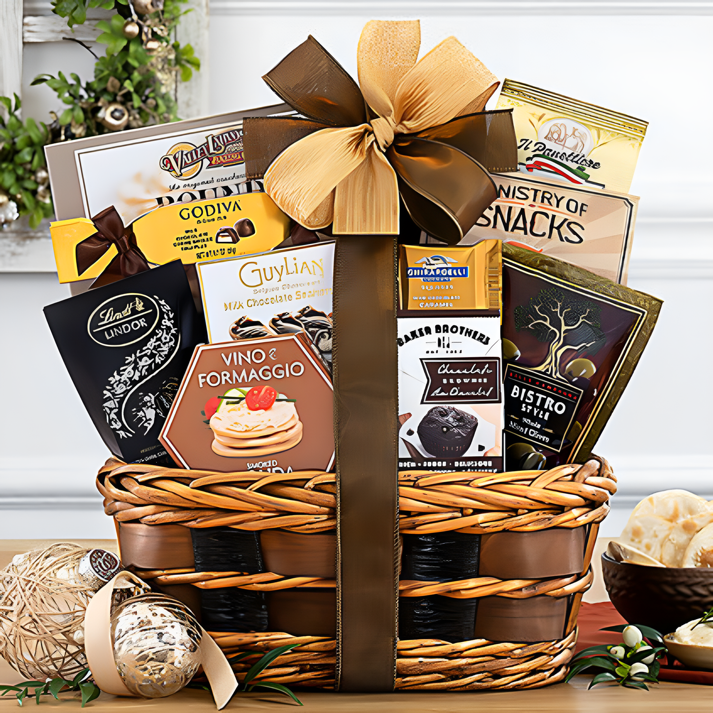 Gourmet Traditions: Sweet & Savory Gift Basket