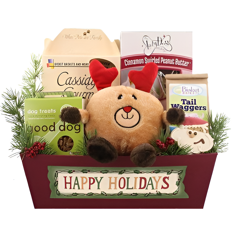 Happy Holidays Fido Dog Gift