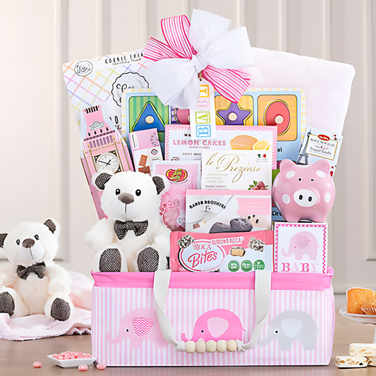 A Bundle of Joy: Baby Girl Gift Basket