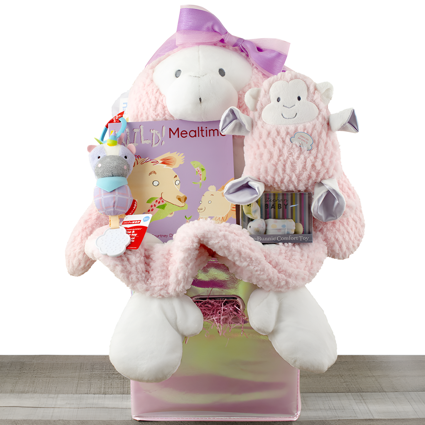 Monkey Around: New Baby Gift Basket